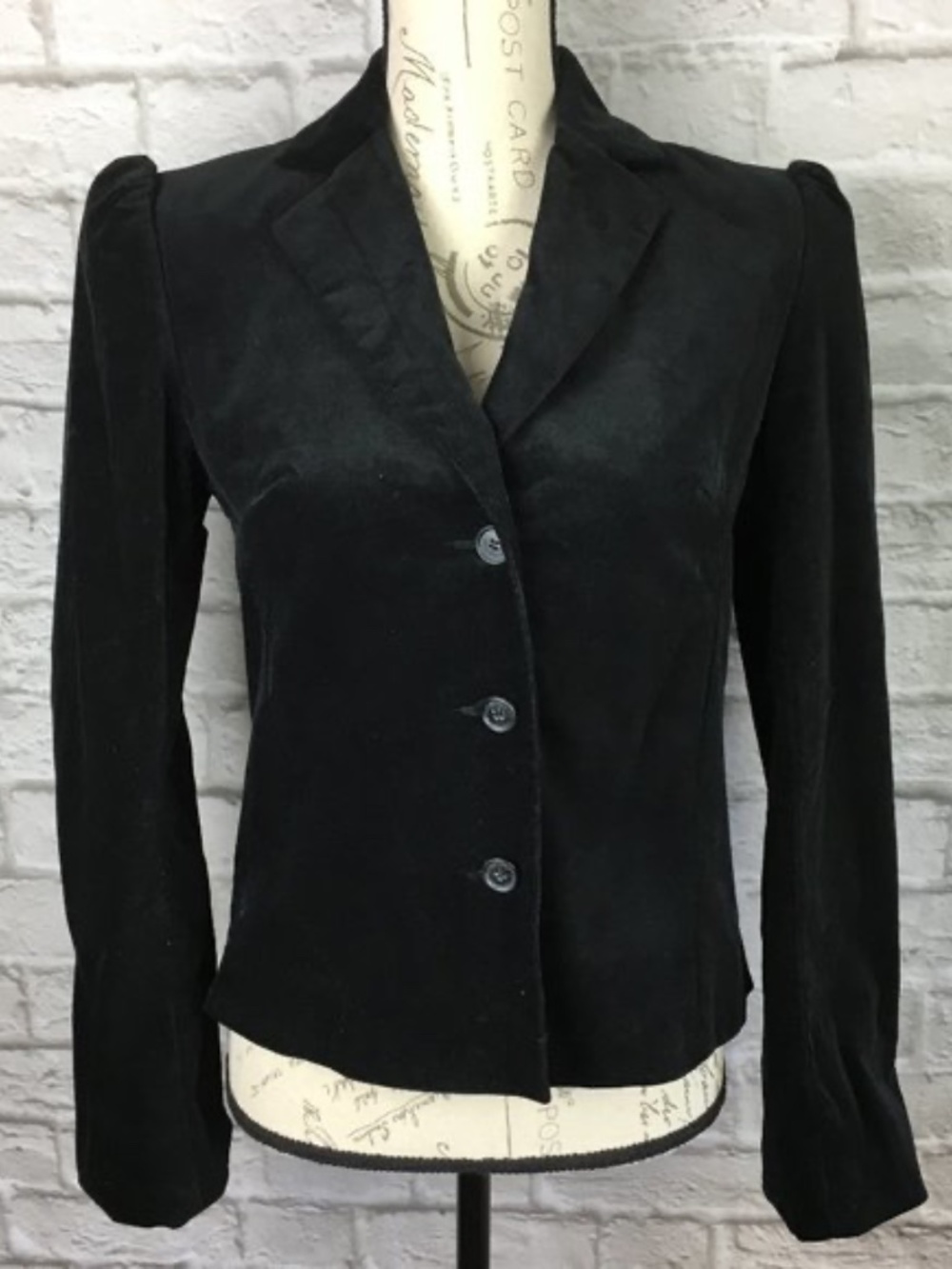 Velvet Blazer with Stretch
